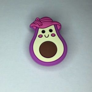 5/$10 Cute avocado CROCS charm